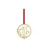 2025 Juleornament Misteltein, gull