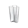 Aalto vase 20 cm, bobleglass klar