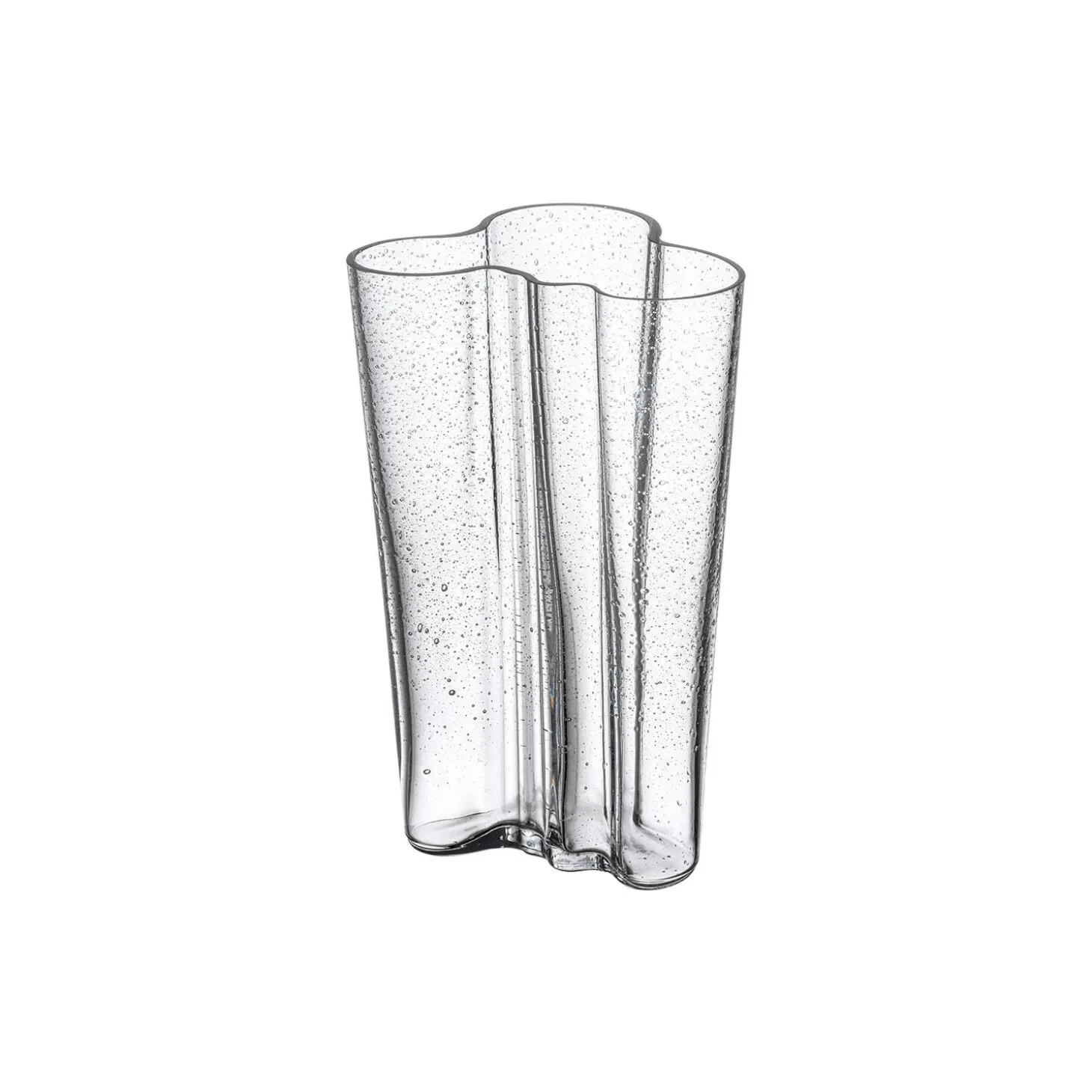 Aalto vase 20 cm, bobleglass klar