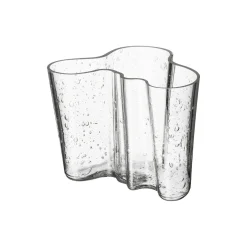 Aalto vase 12 cm, bobleglass klar