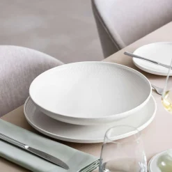 Afina suppetallerken 25 cm, hvit