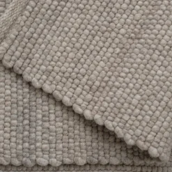 Agner gulvteppe, light grey