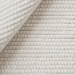 Agner gulvteppe, white