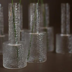 AIRY vase small, clear
