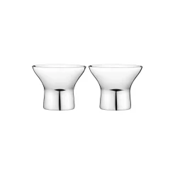 Alfredo eggeglass, 2 stk.