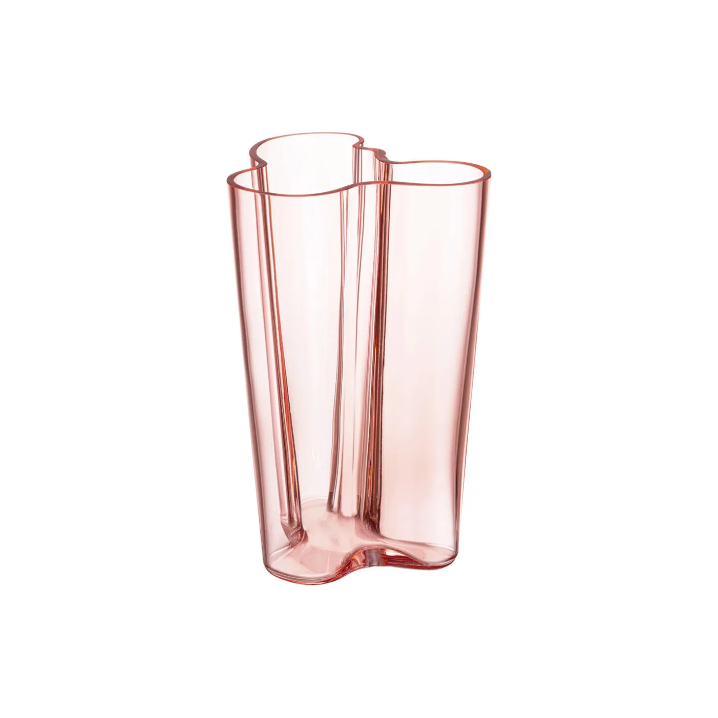 Alvar Aalto vase 25 cm, salmon pink