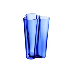 Alvar Aalto vase, ultramarineblå
