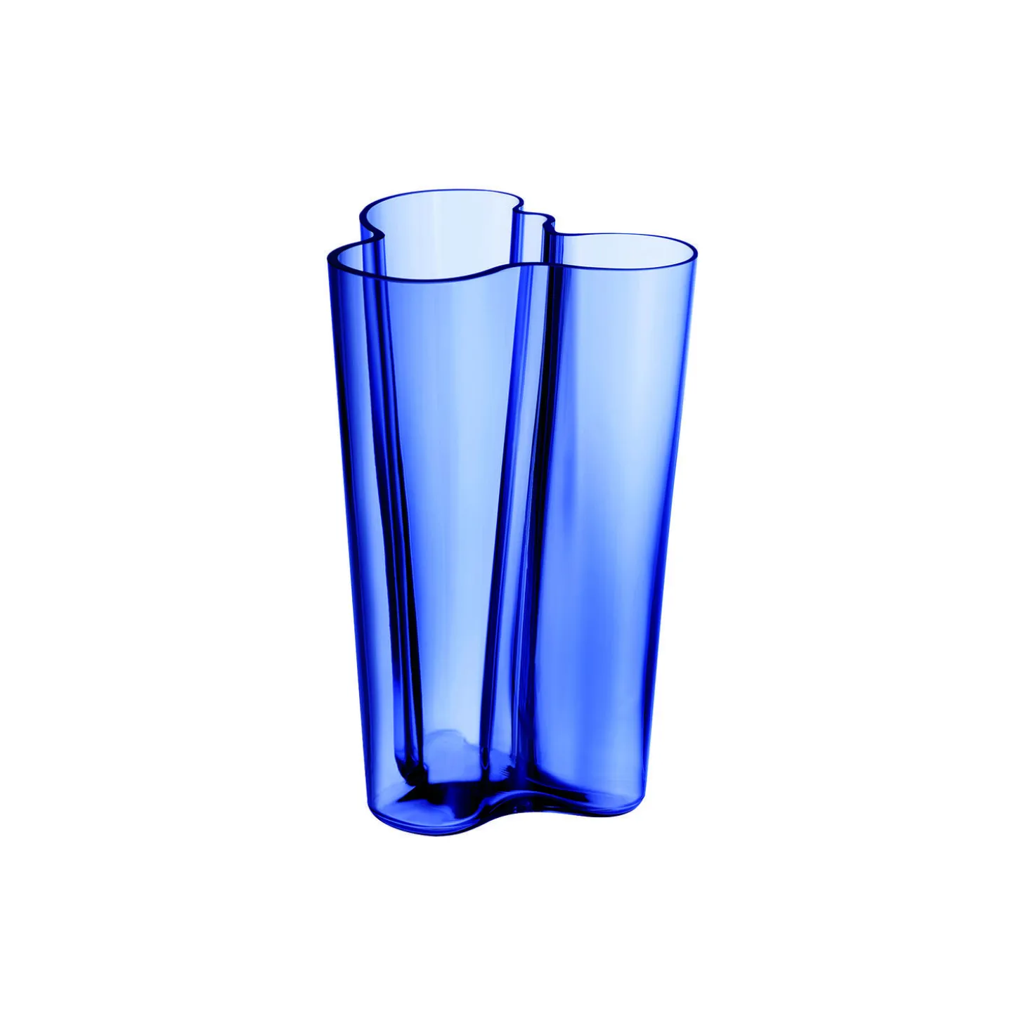 Alvar Aalto vase, ultramarineblå