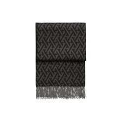 Amazing pledd, black/grey