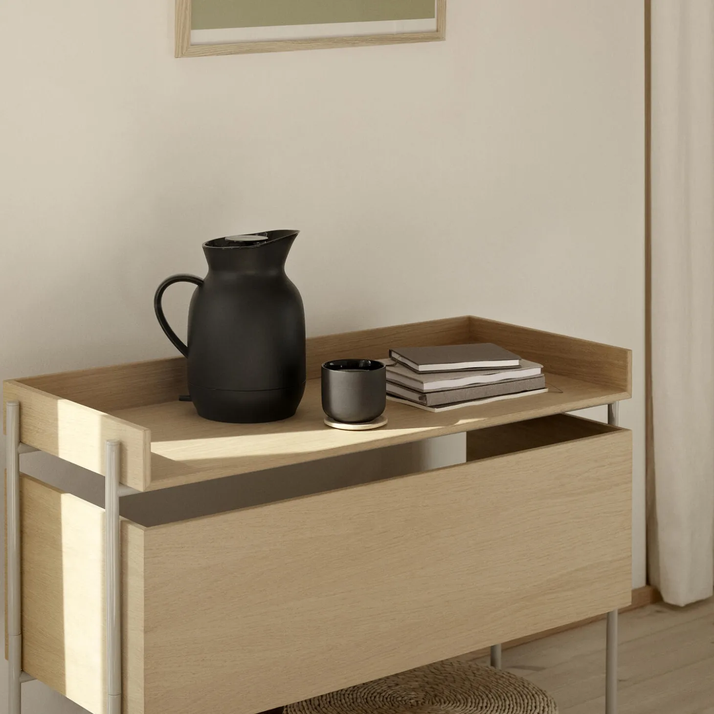 Amphora vannkoker, soft black