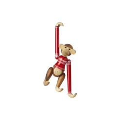 Ape med julegenser 2024 liten teak/limba