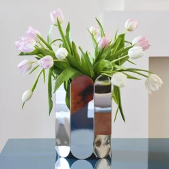 Arcs vase, mirro