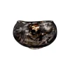 Art bolle kunstglass 23 cm, black/brown