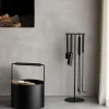 ASHI Peissett 5 deler, svart eik