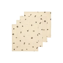 Baies Servietter 4 stk., natural/dark chocolate