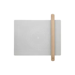 BAKE-IT kakerulle og bakematte, light grey