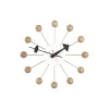 Ball Clock, natural beech