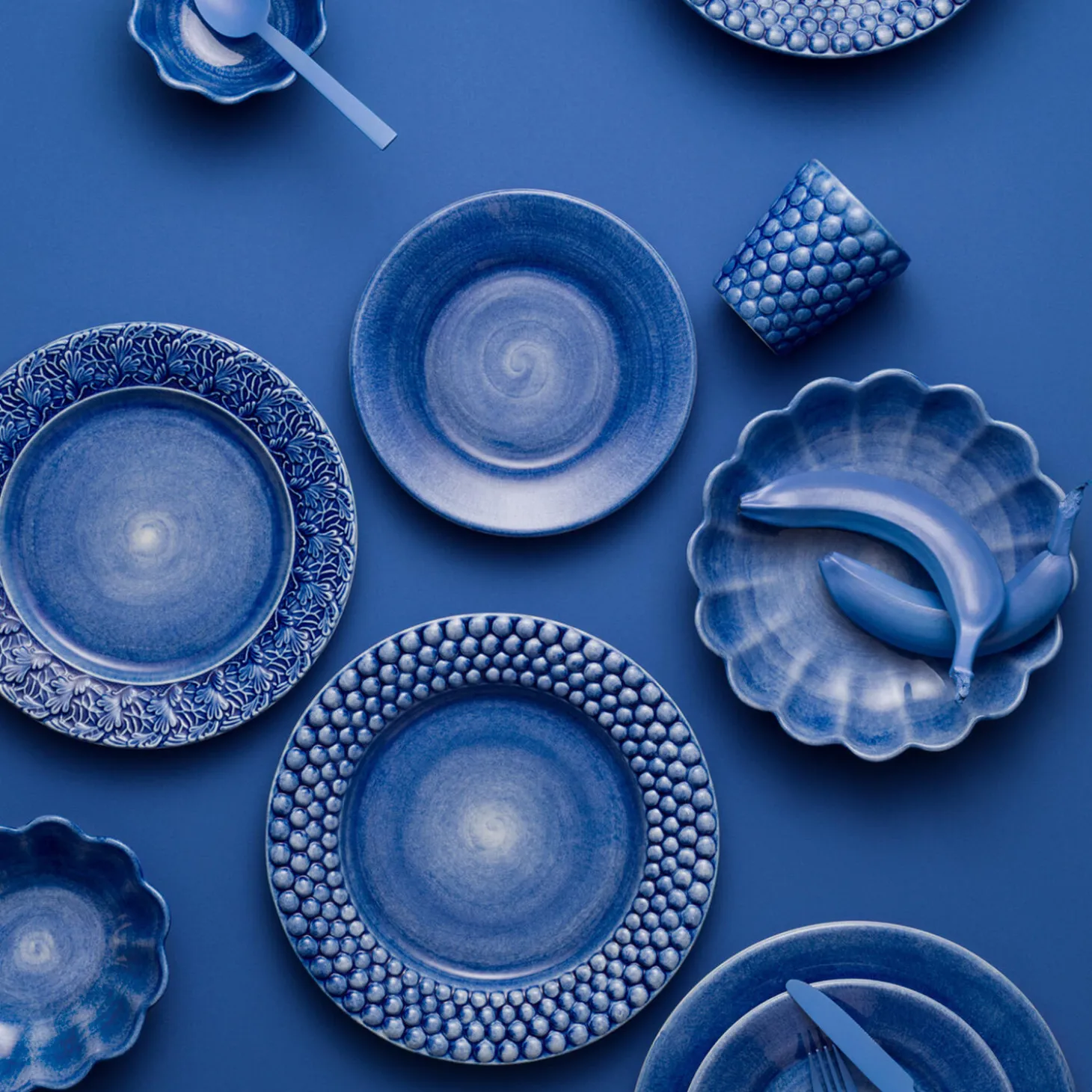 Basic Oyster skål 13 cm, light blue