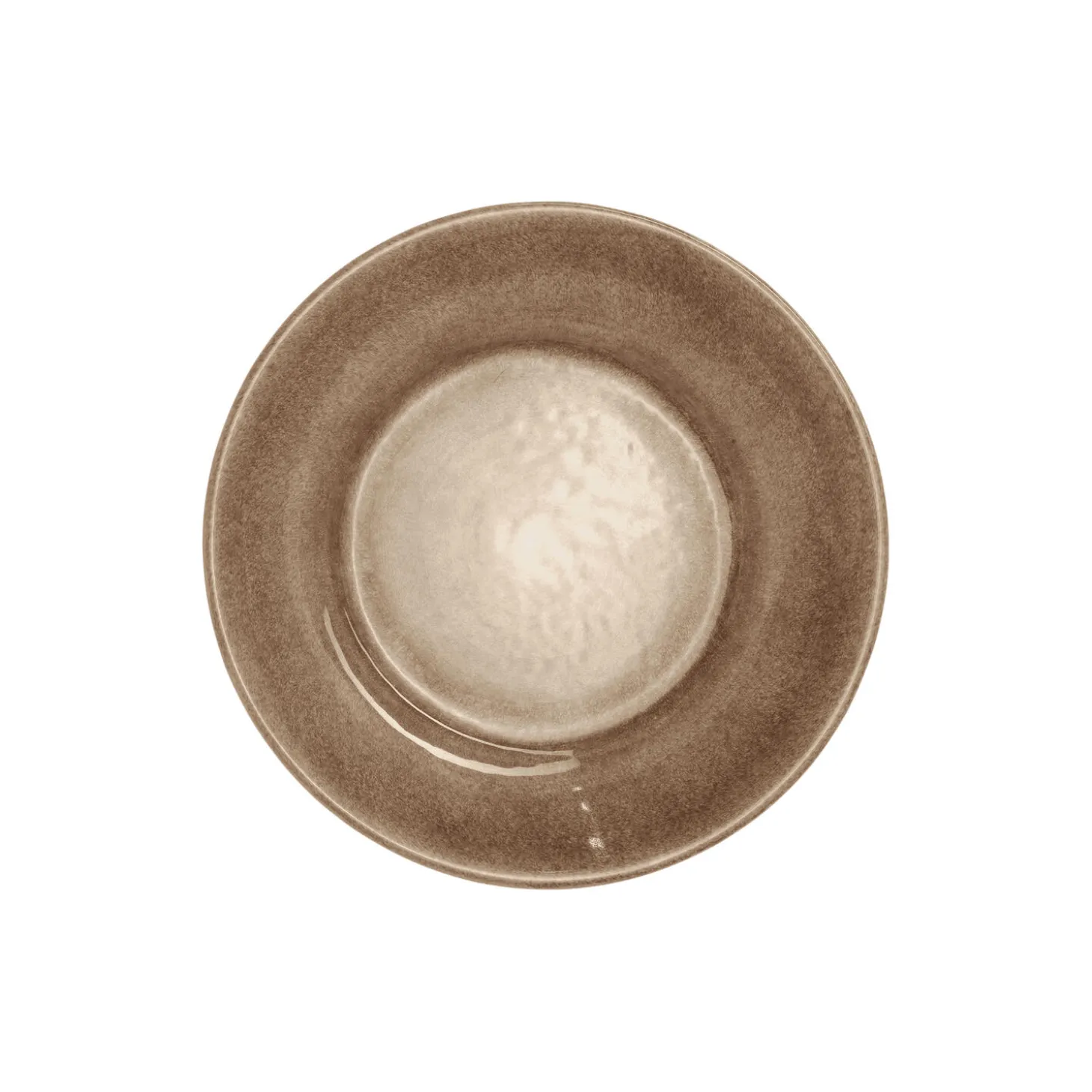 Basic tallerken 21 cm, cinnamon
