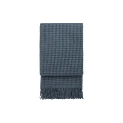 Basket pledd, blå