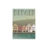 Bergen Ulriksbanen plakat, 50x70 cm