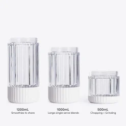 Blender Mega Plus 1200, cloud white