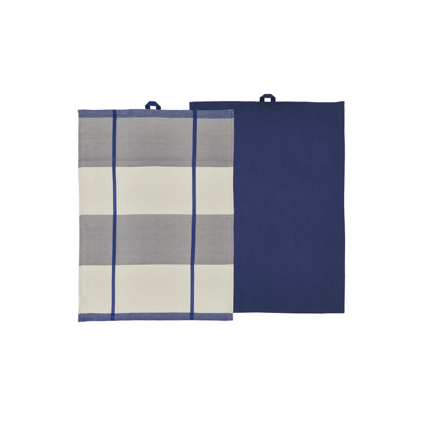 Blocks kjøkkenhåndkle, royal blue