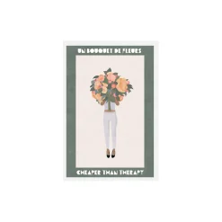 Blomster jenteterapi - Kunstkort