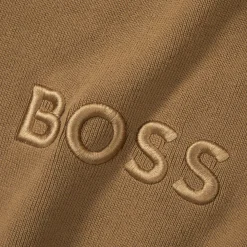 Bold Logo Throw, camel