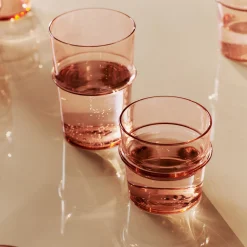 Boya Høyt glass 2 stk., blush