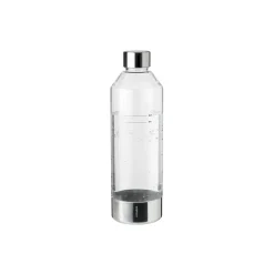 Brus flaske til kullsyremaskin, clear/steel