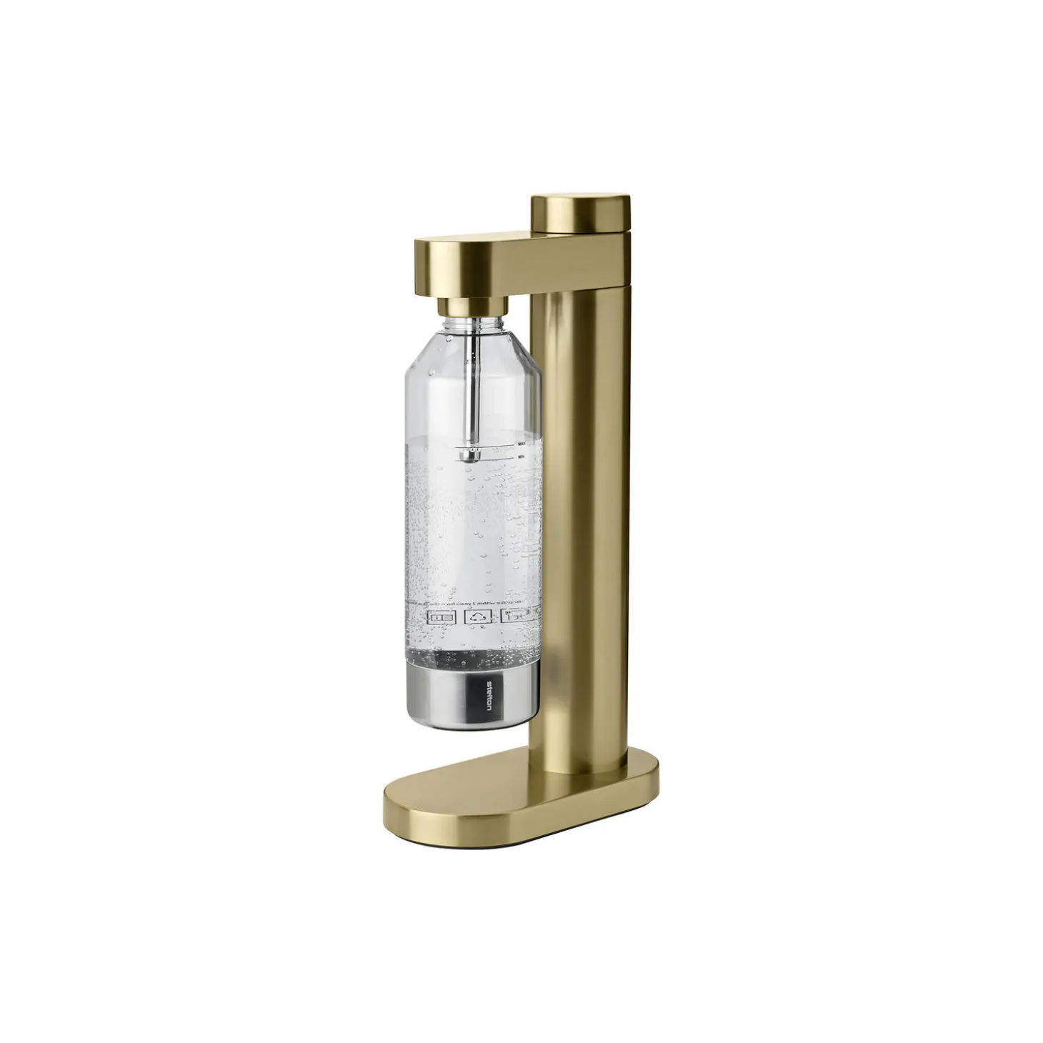 Brus kullsyremaskin, brushed brass