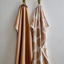 Bubbles kjøkkenhåndkle, warm taupe