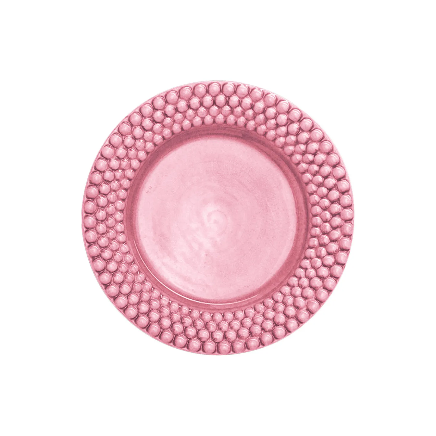 Bubbles tallerken 28 cm, light pink