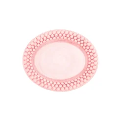 Bubbles tallerken 20x16 cm, light pink