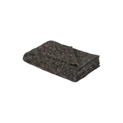 Cable pledd, brown/black