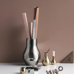 Cafu liten vase, stål