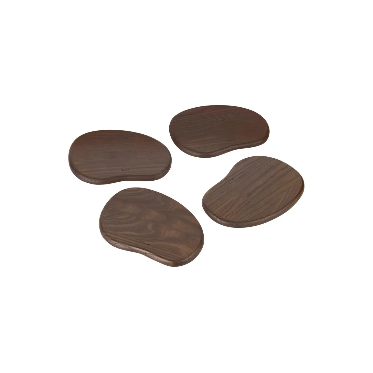 Cairn Smørbrett 4 stk., dark brown
