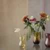 Calabas vase, burgunder