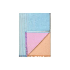 Carte Postale pledd, blue/pink