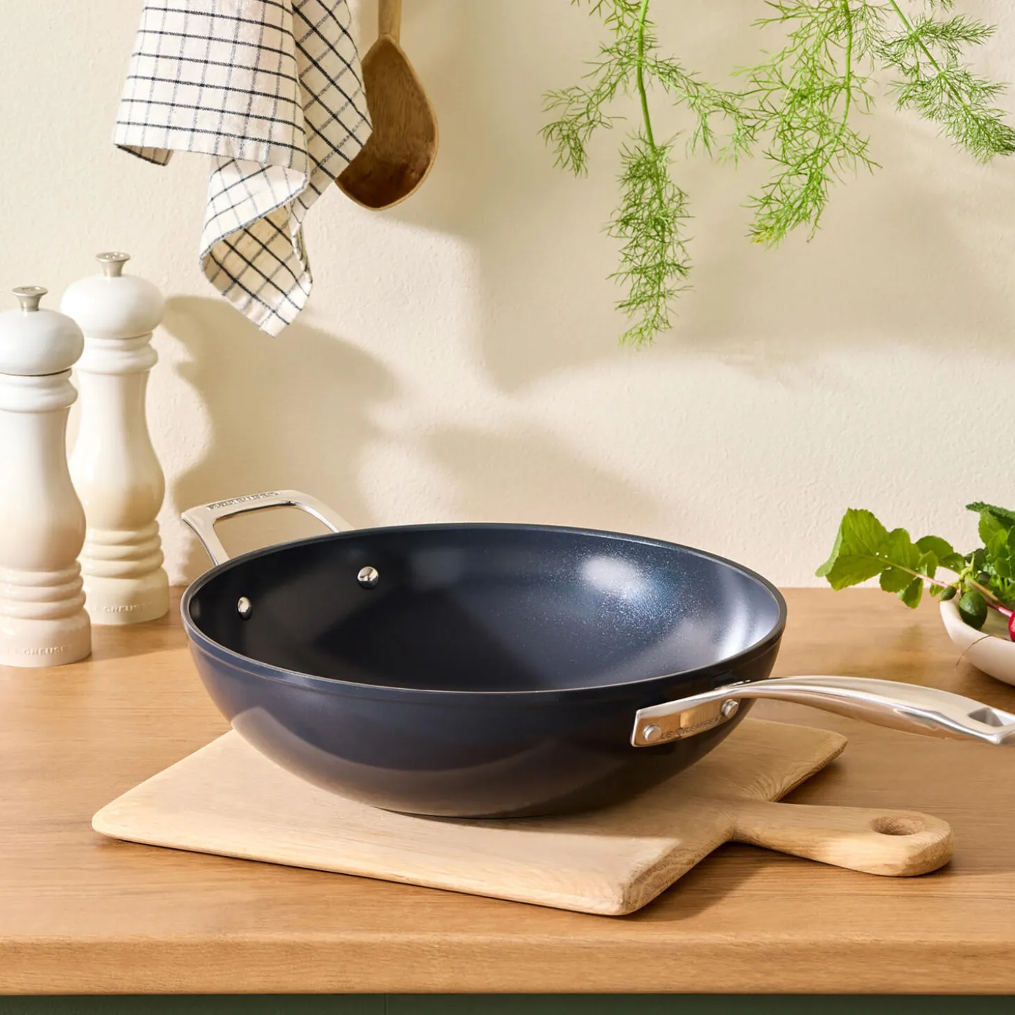 Ceramic wokpanne Ø 30 cm
