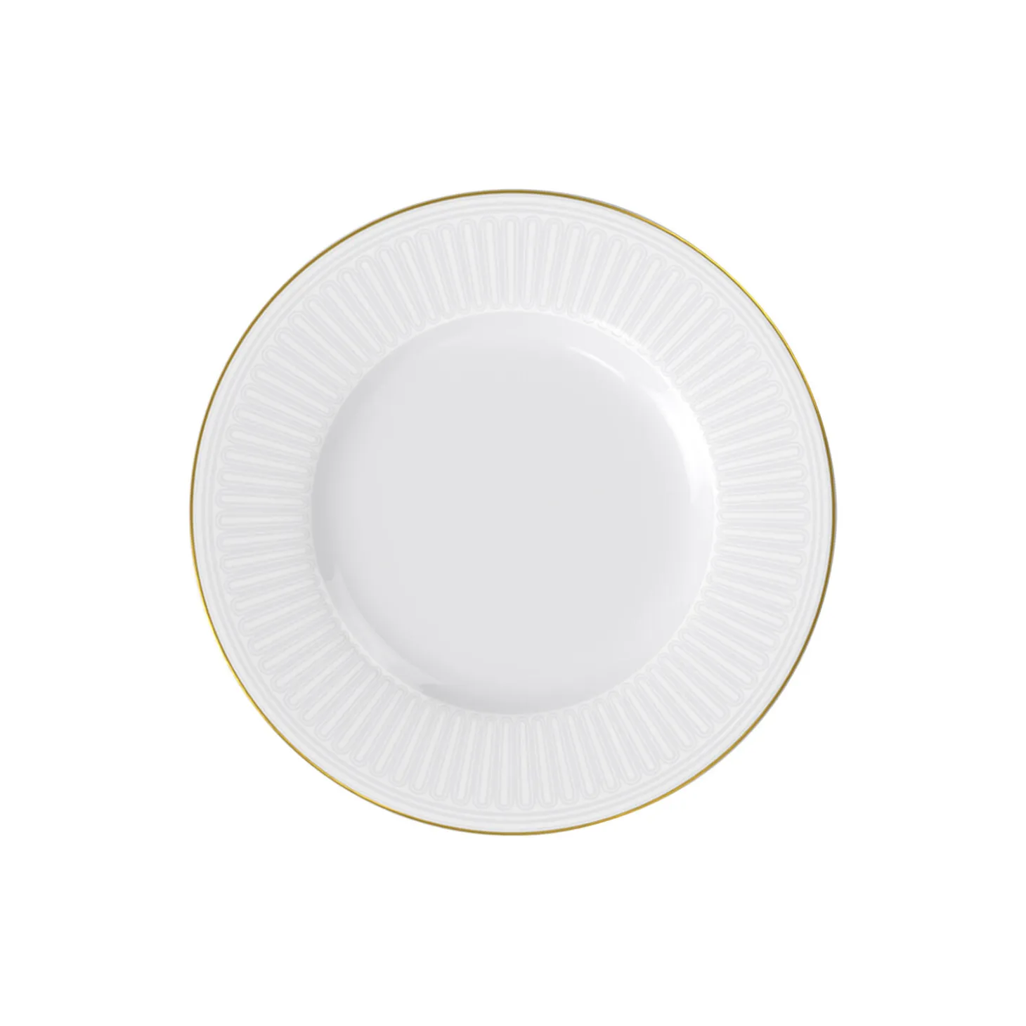Chateau Septfontaines frokost-/desserttallerken 22 cm, hvit