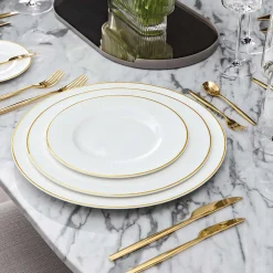 Chateau Septfontaines frokost-/desserttallerken 22 cm, hvit