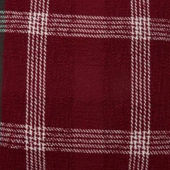Checked Pillow Cover, red/green/white