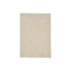 Chess gulvteppe, white