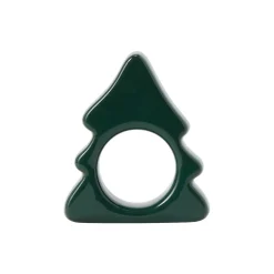 Christmas Tree Napkin Ring, green