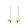 Classic Christmas stjerne lysestake, 2 stk