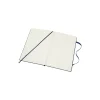 Classic Double Notebook linjert/blank, safirblå