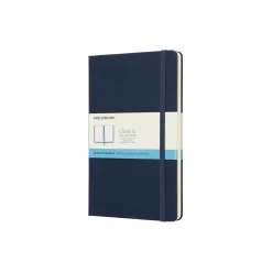 Classic Notebook Hard prikkete sider, safirblå