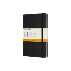 Classic Notebook linjerte sider, sort